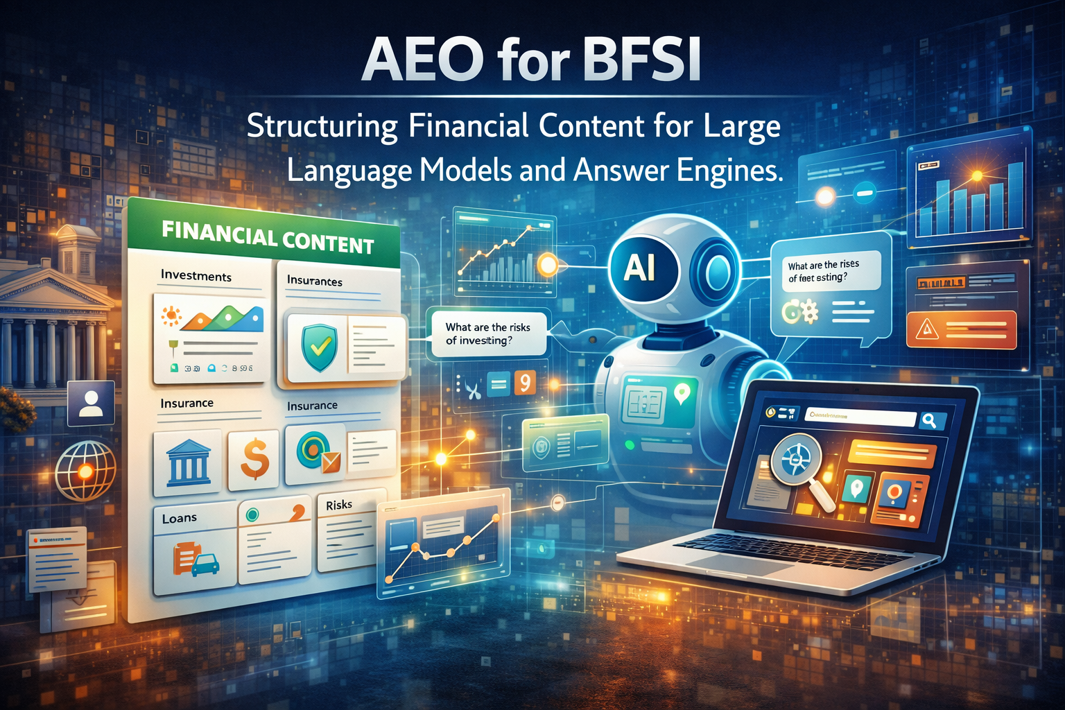 AEO for BFSI: Improving Financial Content Visibility in AI Answers