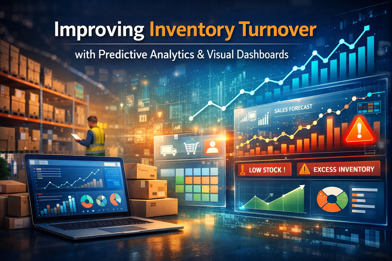 Improving Inventory Turnover with Predictive Analytics and Dashboards