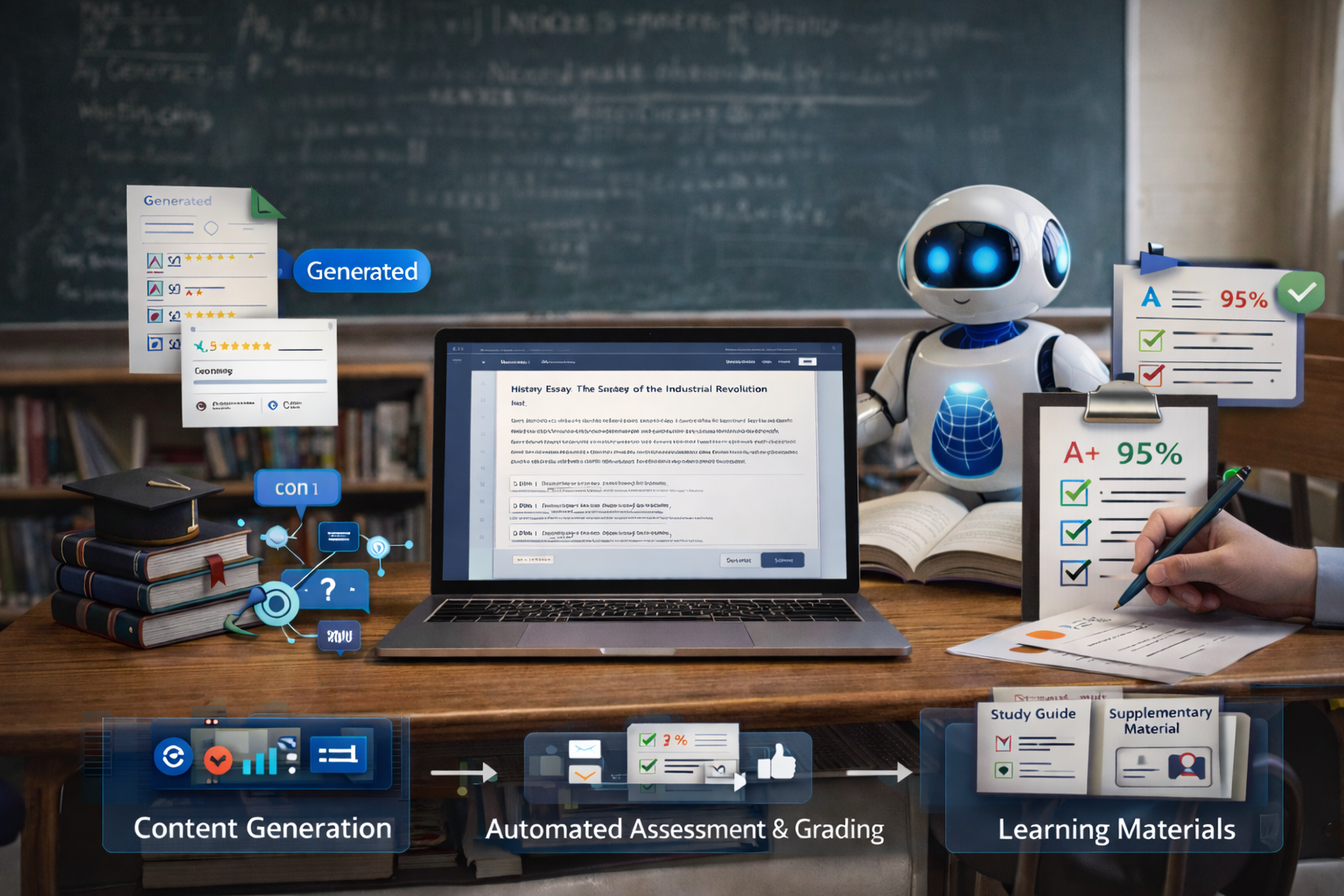 Implementing Generative AI to Automate Course Content and Assessments